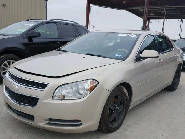1G1ZC5E00AF199420 - 2010 CHEVROLET MALIBU 1LT GOLD photo 2