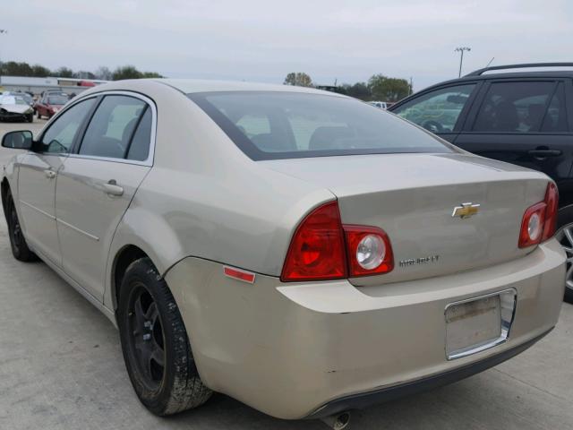 1G1ZC5E00AF199420 - 2010 CHEVROLET MALIBU 1LT GOLD photo 3