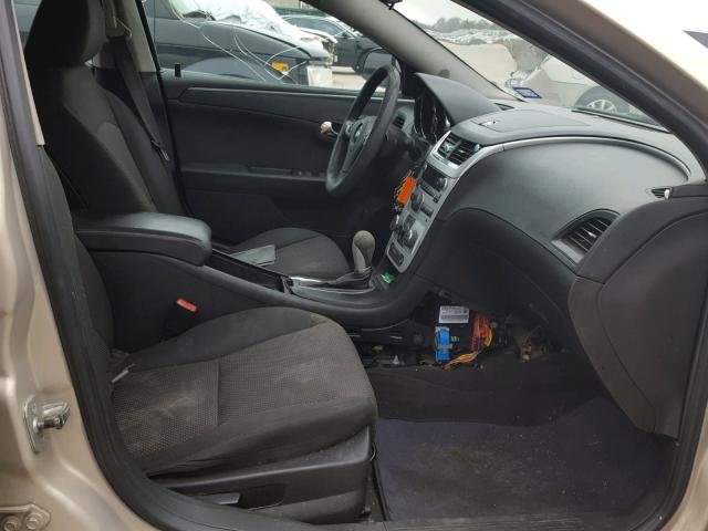 1G1ZC5E00AF199420 - 2010 CHEVROLET MALIBU 1LT GOLD photo 5