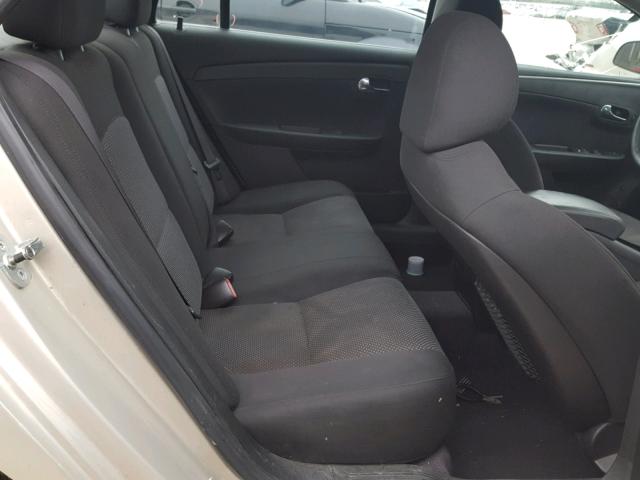 1G1ZC5E00AF199420 - 2010 CHEVROLET MALIBU 1LT GOLD photo 6
