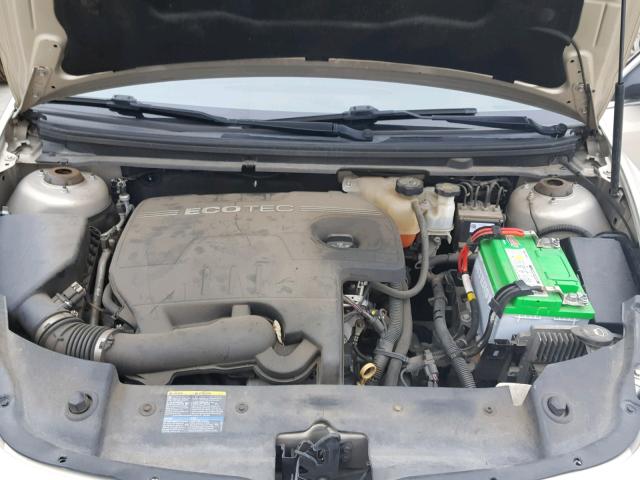 1G1ZC5E00AF199420 - 2010 CHEVROLET MALIBU 1LT GOLD photo 7