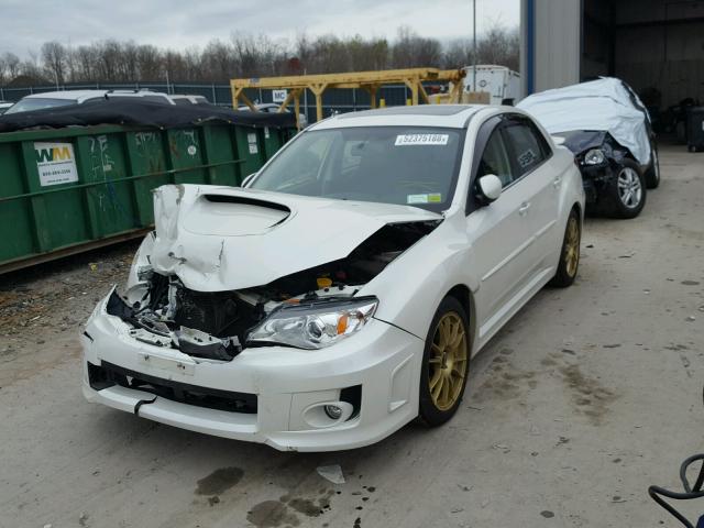 JF1GV7F61DG023052 - 2013 SUBARU IMPREZA WR WHITE photo 2