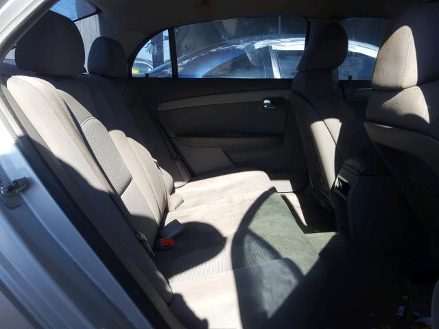 1G1ZB5EB4AF122733 - 2010 CHEVROLET MALIBU LS 银色 照片 6