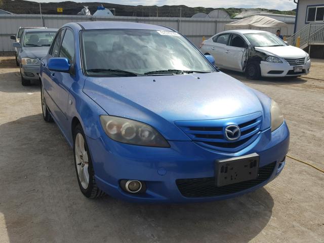 JM1BK143761426283 - 2006 MAZDA 3 HATCHBAC BLUE photo 1