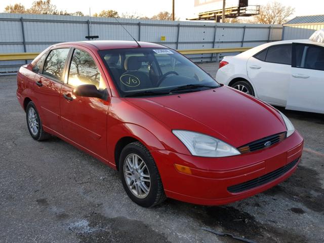 1FAFP3837YW246046 - 2000 FORD FOCUS ZTS RED photo 1