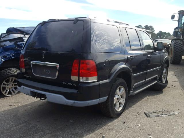 5LMEU88H75ZJ27410 - 2005 LINCOLN AVIATOR 黑色 照片 4