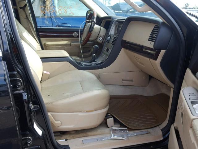 5LMEU88H75ZJ27410 - 2005 LINCOLN AVIATOR 黑色 照片 5