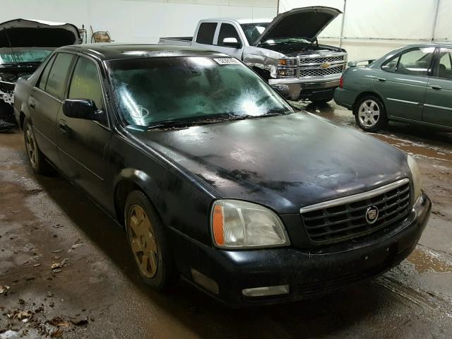 1G6KF57964U121691 - 2004 CADILLAC DEVILLE DT BLACK photo 1