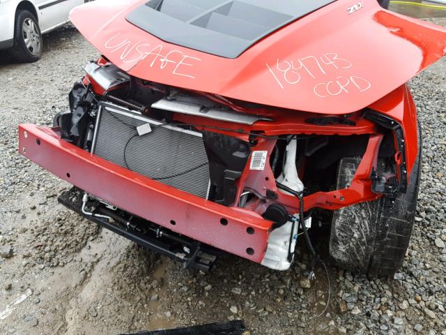 2G1FL1EPXD9803464 - 2013 CHEVROLET CAMARO ZL1 红色 照片 7