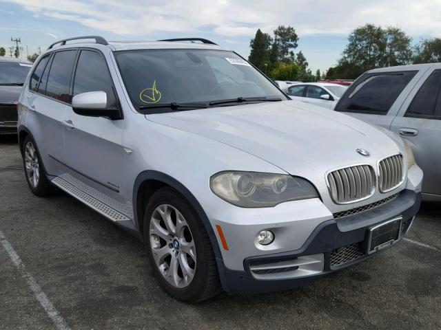 5UXFE83549L170633 - 2009 BMW X5 XDRIVE4 SILVER photo 1