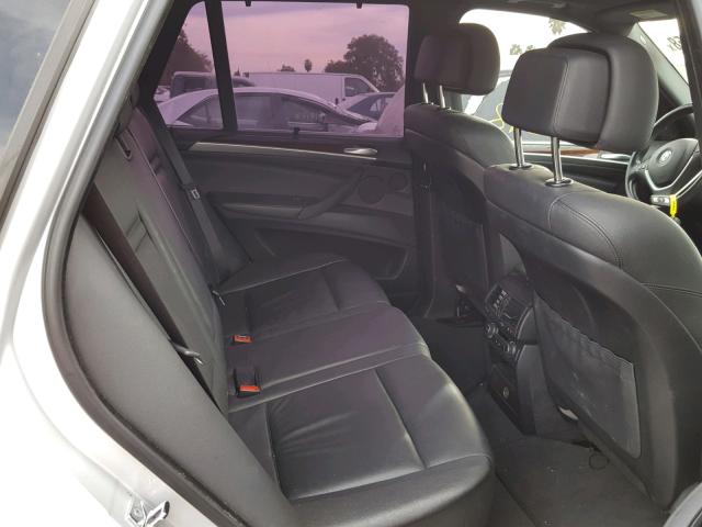 5UXFE83549L170633 - 2009 BMW X5 XDRIVE4 SILVER photo 6