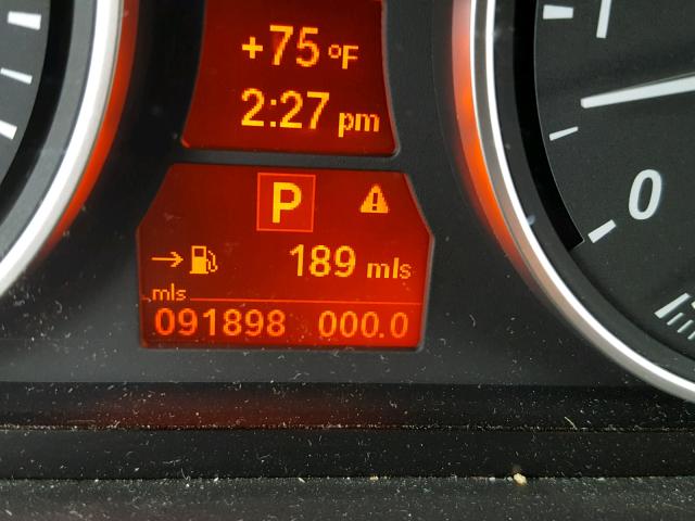 5UXFE83549L170633 - 2009 BMW X5 XDRIVE4 SILVER photo 8