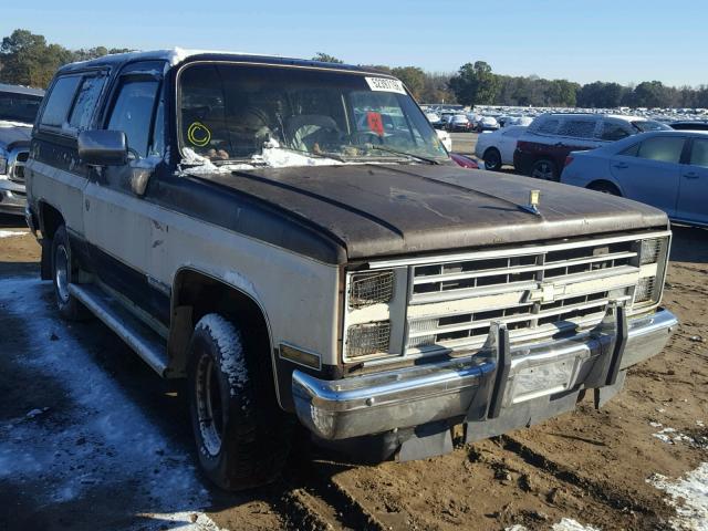 1G8EK18HXFF174352 - 1985 CHEVROLET BLAZER K10 TWO TONE photo 1