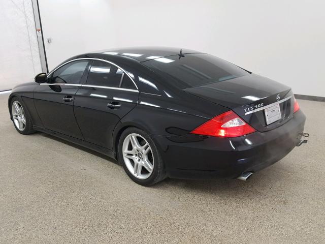 WDDDJ75X26A023639 - 2006 MERCEDES-BENZ CLS 500C BLACK photo 3