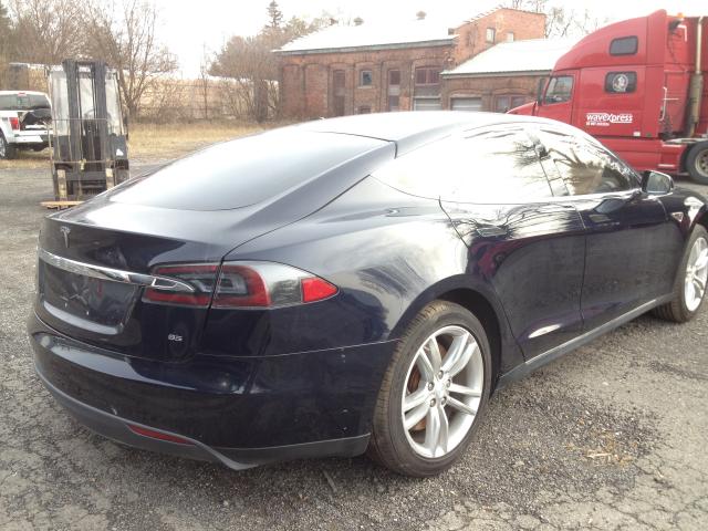 5YJSA1CN6DFP20025 - 2013 TESLA MODEL S Կապույտ լուսանկար 8