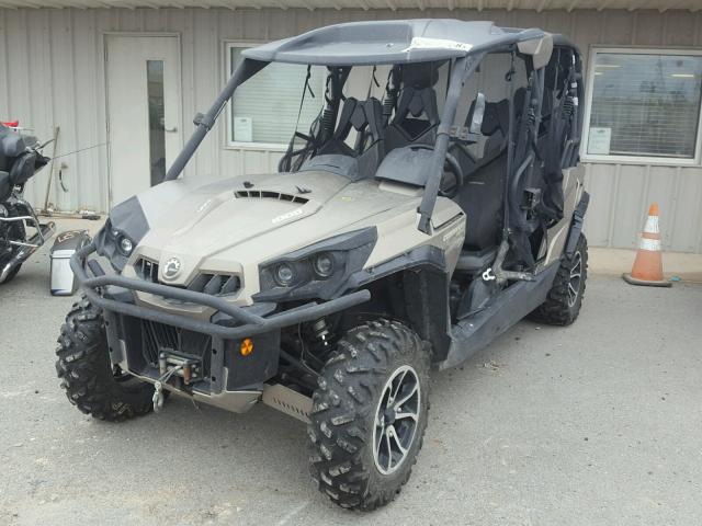 3JBKUAP25FJ000113 - 2015 CAN-AM COMMANDER CHARCOAL photo 2