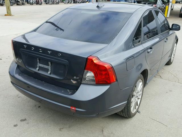 YV1M5382392431219 - 2009 VOLVO S40 2.4I CHARCOAL photo 4