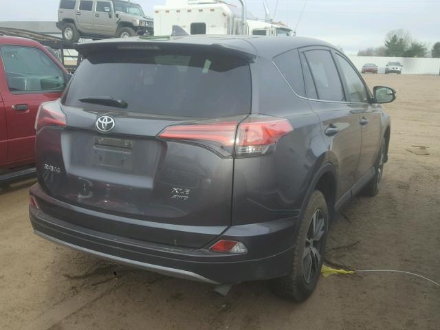 2T3RFREV9JW790748 - 2018 TOYOTA RAV4 ADVEN GRAY photo 4