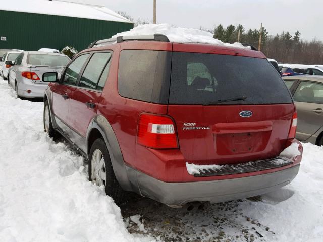 1FMZK01176GA44422 - 2006 FORD FREESTYLE RED photo 3