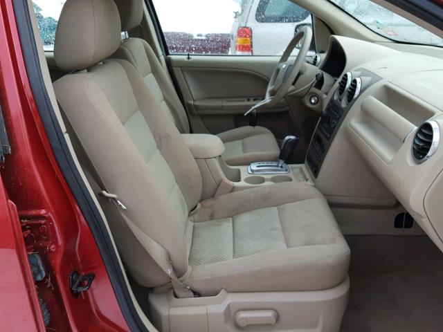 1FMZK01176GA44422 - 2006 FORD FREESTYLE RED photo 5
