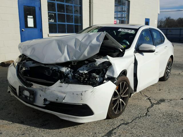 19UUB3F58FA005693 - 2015 ACURA TLX TECH WHITE photo 2