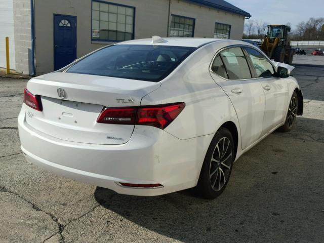 19UUB3F58FA005693 - 2015 ACURA TLX TECH WHITE photo 4