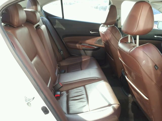 19UUB3F58FA005693 - 2015 ACURA TLX TECH WHITE photo 6