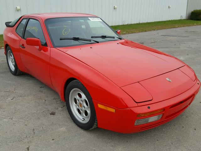 WP0AA0953GN151136 - 1986 PORSCHE 944 RED photo 1