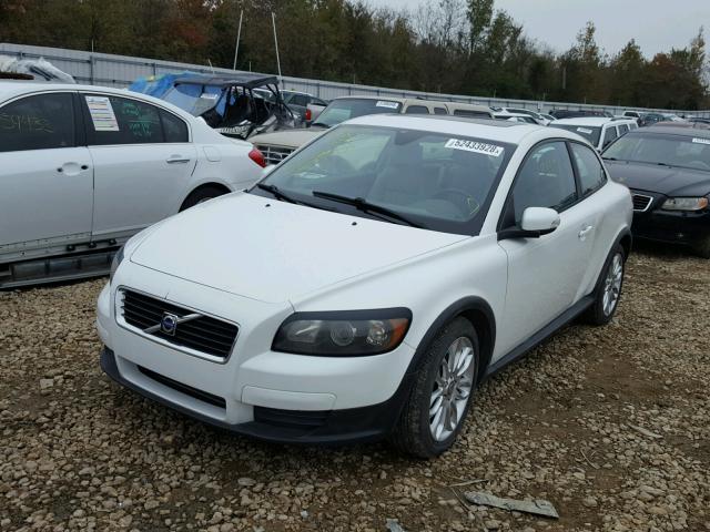 YV1MK672182052348 - 2008 VOLVO C30 T5 WHITE photo 2