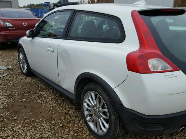 YV1MK672182052348 - 2008 VOLVO C30 T5 WHITE photo 9