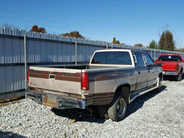 1GCHC33F3PJ352814 - 1993 CHEVROLET GMT-400 C3 TWO TONE photo 4