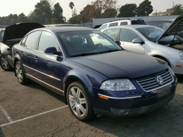 WVWAE63B45E086848 - 2005 VOLKSWAGEN PASSAT GLS BLUE photo 1