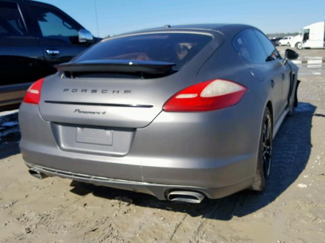 WP0AA2A70CL011432 - 2012 PORSCHE PANAMERA 2 GRAY photo 4