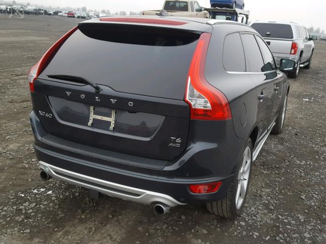 YV4902DZ1D2385135 - 2013 VOLVO XC60 T6 BLACK photo 4