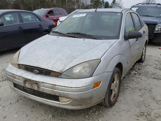 1FAFP38393W166921 - 2003 FORD FOCUS ZTS SILVER photo 9