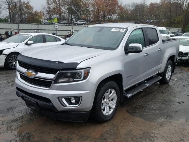 1GCGTCE34G1222765 - 2016 CHEVROLET COLORADO L SILVER photo 2