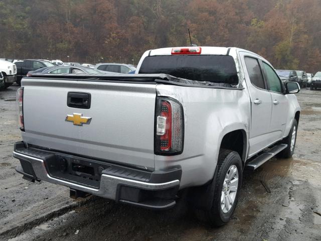 1GCGTCE34G1222765 - 2016 CHEVROLET COLORADO L SILVER photo 4