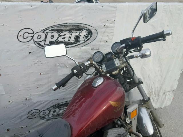 JH2RC1108DM001745 - 1983 HONDA CX650 C MAROON photo 5