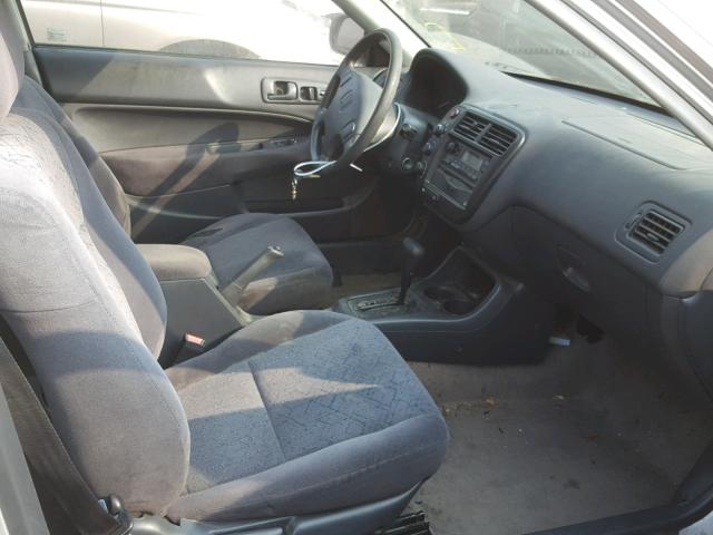 1HGEJ7223YL041566 - 2000 HONDA CIVIC HX SILVER photo 5