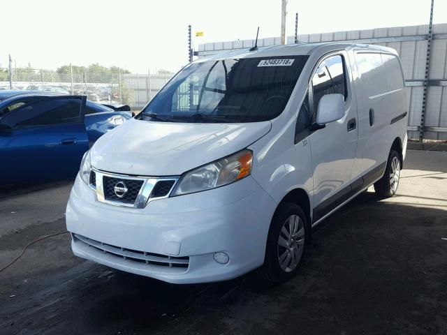 3N6CM0KN0EK695751 - 2014 NISSAN NV 200 WHITE photo 2