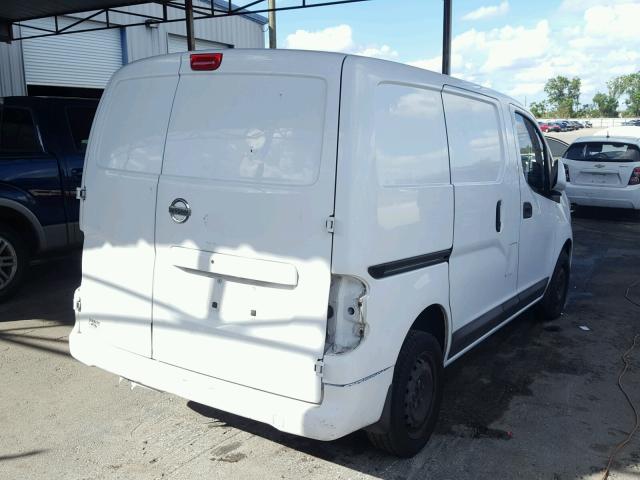 3N6CM0KN0EK695751 - 2014 NISSAN NV 200 WHITE photo 4