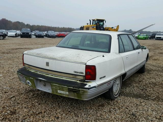 1G3CW53L4M4341415 - 1991 OLDSMOBILE 98 REGENCY WHITE photo 4