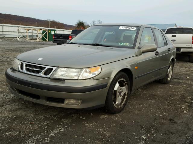 YS3ED45EXX3030341 - 1999 SAAB 9-5 GREEN photo 2