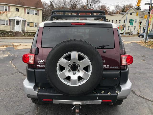 JTEBU11FX70100313 - 2007 TOYOTA FJ CRUISER RED photo 5