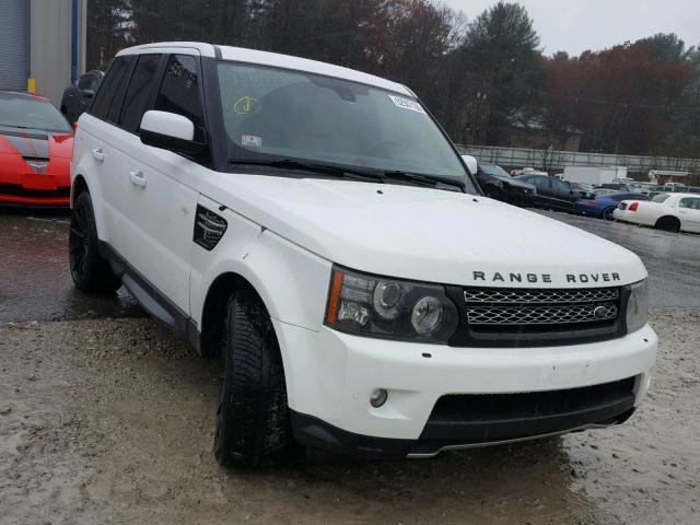SALSH2E40DA782009 - 2013 LAND ROVER RANGE ROVE WHITE photo 1