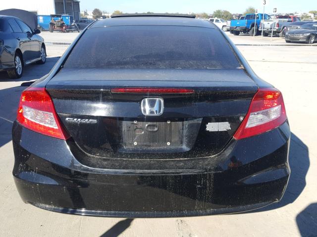 2HGFG3B06DH505211 - 2013 HONDA CIVIC EXL 黑色 照片 9