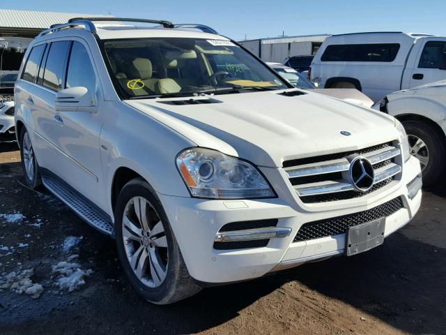 4JGBF2FE7CA769126 - 2012 MERCEDES-BENZ GL 350 BLU WHITE photo 1