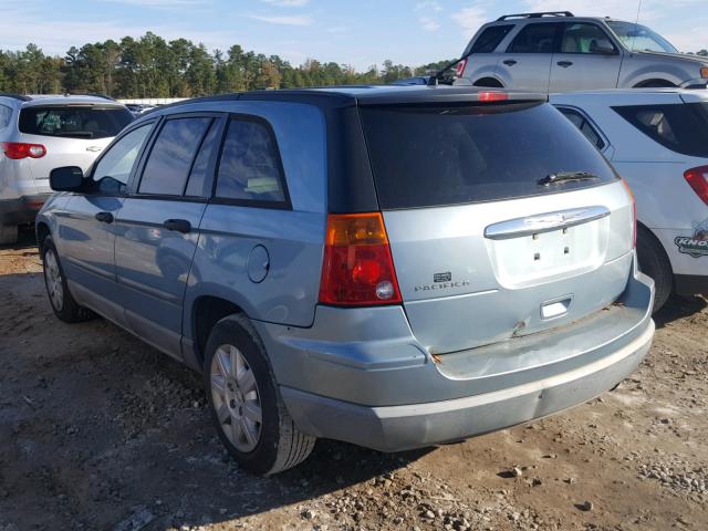 2A8GM48L28R152140 - 2008 CHRYSLER PACIFICA L 蓝色 照片 3