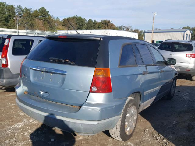 2A8GM48L28R152140 - 2008 CHRYSLER PACIFICA L 蓝色 照片 4