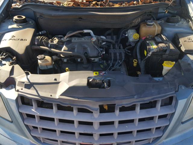 2A8GM48L28R152140 - 2008 CHRYSLER PACIFICA L BLUE photo 7